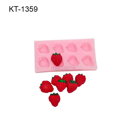 Çilekler Silikon Kalıbı KT-1359
