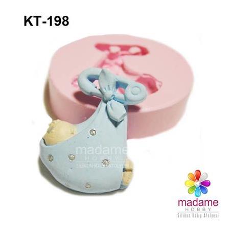 Sevimli Bebek Silikon Kalıbı KT-198
