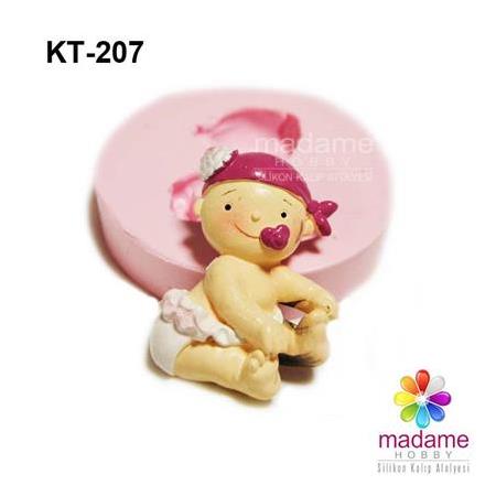 Emzikli Bebek Silikon Kalıbı KT-207