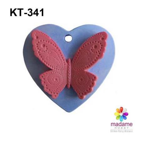 Kalpli Kelebek Silikon Kalıbı KT-341