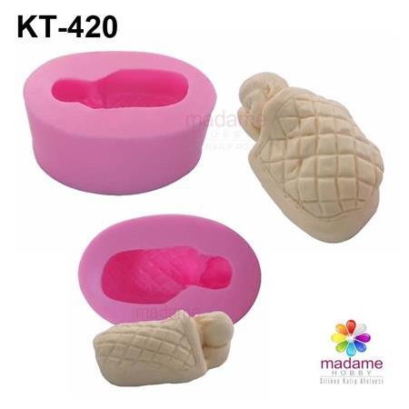 Battaniyeli Bebek Silikon Kalıbı Kt-420