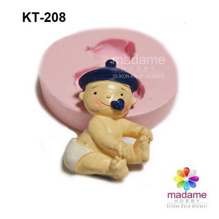 Emzikli Bebek Silikon Kalıbı KT-208