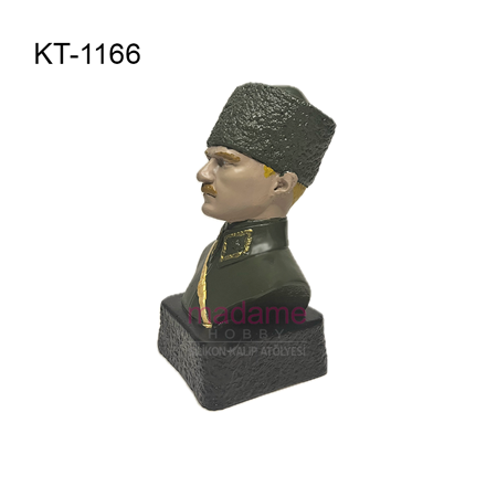 Mustafa Kemal Atatürk Silikon Kalıbı KT-1166