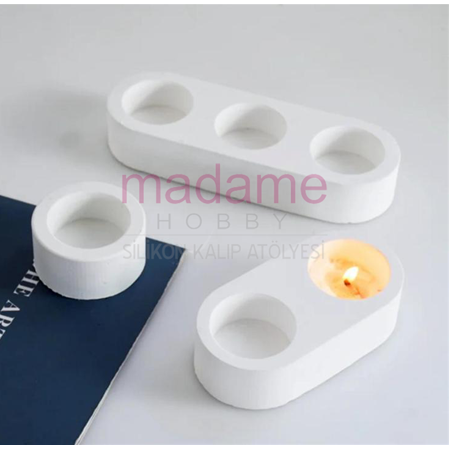 Mumluk Silikon Kalıbı KT-1202