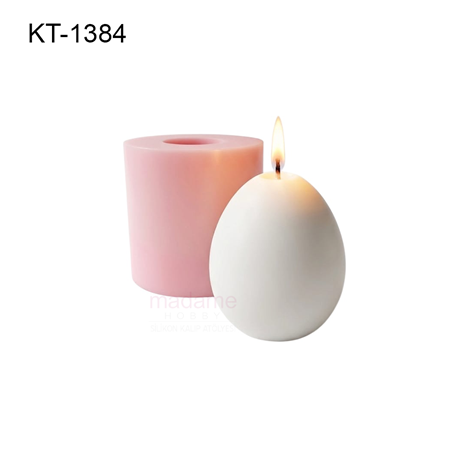 Yumurta Mum Silikon Kalıbı KT-1384