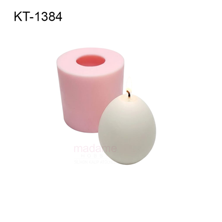 Yumurta Mum Silikon Kalıbı KT-1384