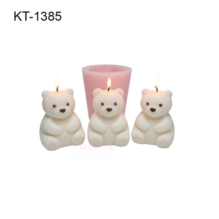 Ayıcık Silikon Kalıbı KT-1385