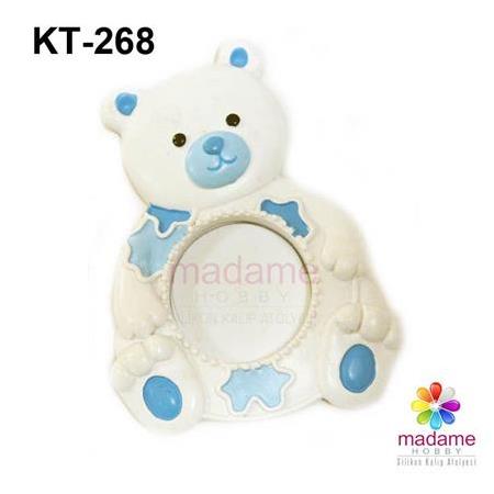 Ayıcık Çerçeve Silikon Kalıbı KT-268