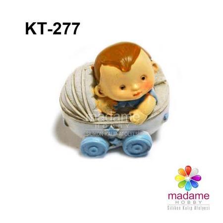 Pusetli Bebek Silikon Kalıbı KT-277