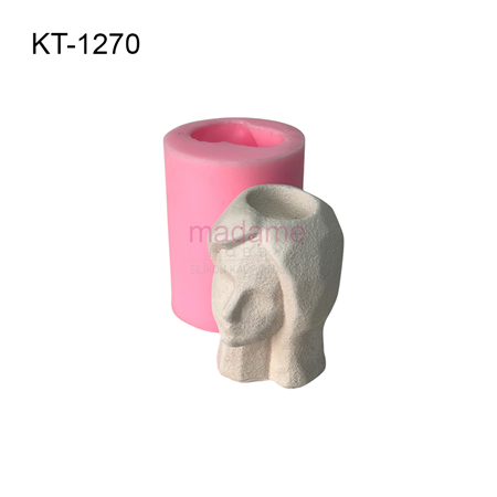Soyut Kız Mumluk Silikon Kalıbı KT-1270