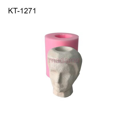 Soyut Erkek Mumluk Silikon Kalıbı KT-1271