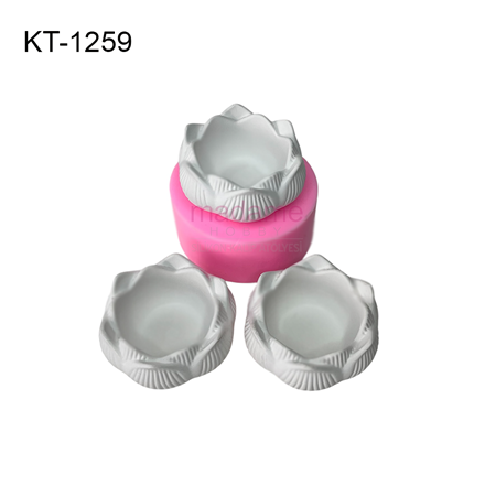 Lotus Mumluk Silikon Kalıbı KT-1259
