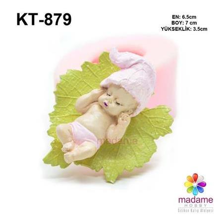 Yapraklı Bebek Silikon Kalıbı KT-879