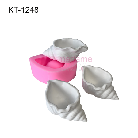 Deniz Kabuğu İstiridye Silikon Kalıbı KT-1248