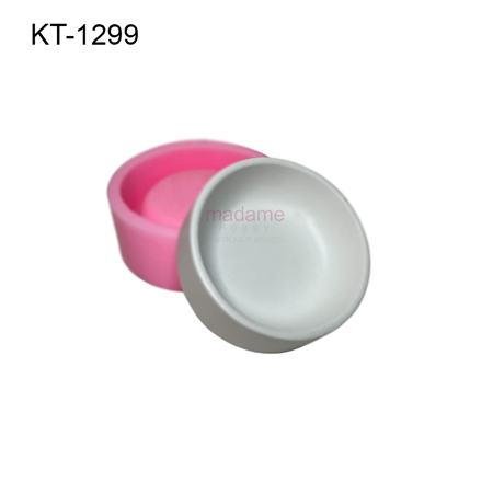 Mum Kasesi & Saksı & Tabak  Silikon Kalıbı KT-1299