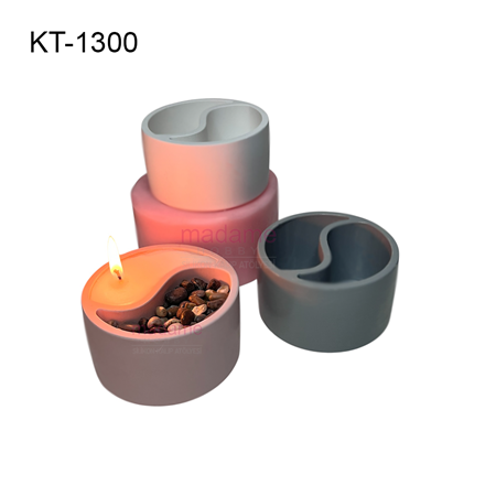 Yin Yang Tasarım Silikon Kalıbı KT-1300