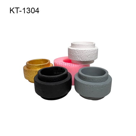 Mumluk &Saksı Silikon Kalıbı KT-1304