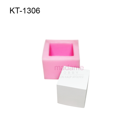 Orta Boy Küp Silikon Kalıbı KT-1306