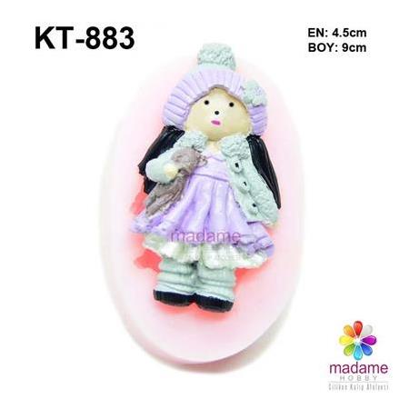 Kız Bebek Silikon Kalıbı KT-883
