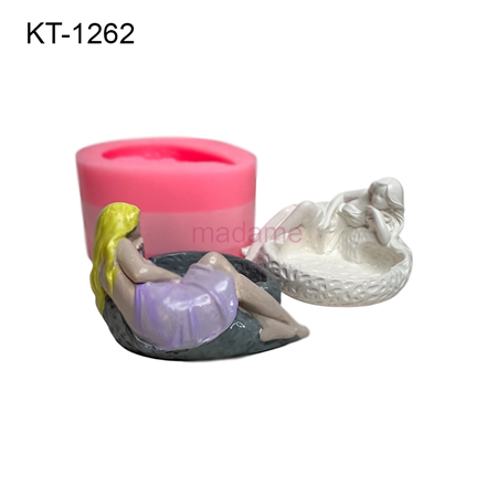 Kız Kül Tablası Silikon Kalıbı KT-1262