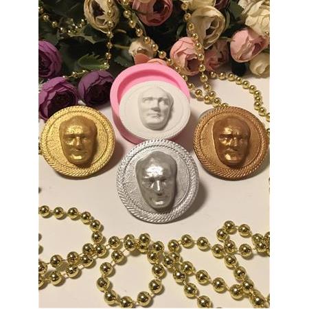 Atatürk Madalyon Silikon Kalıbı KT-583