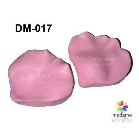 Gül Taç Yaprak Damarlama Silikon Kalıbı DM-017