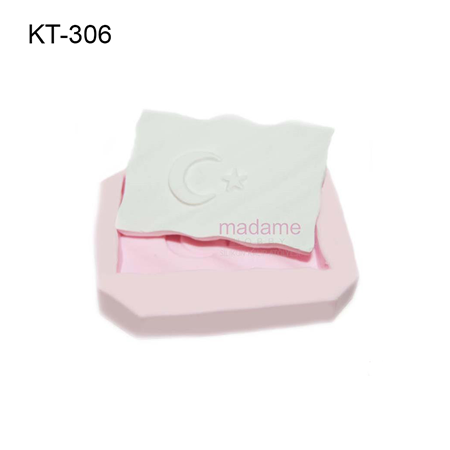 Türk Bayrağı Silikon Kalıbı Kt-306